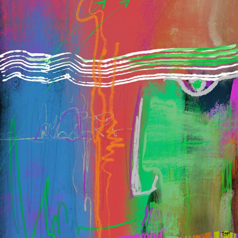 Abstract 4 — digital artwork by Tom Myer