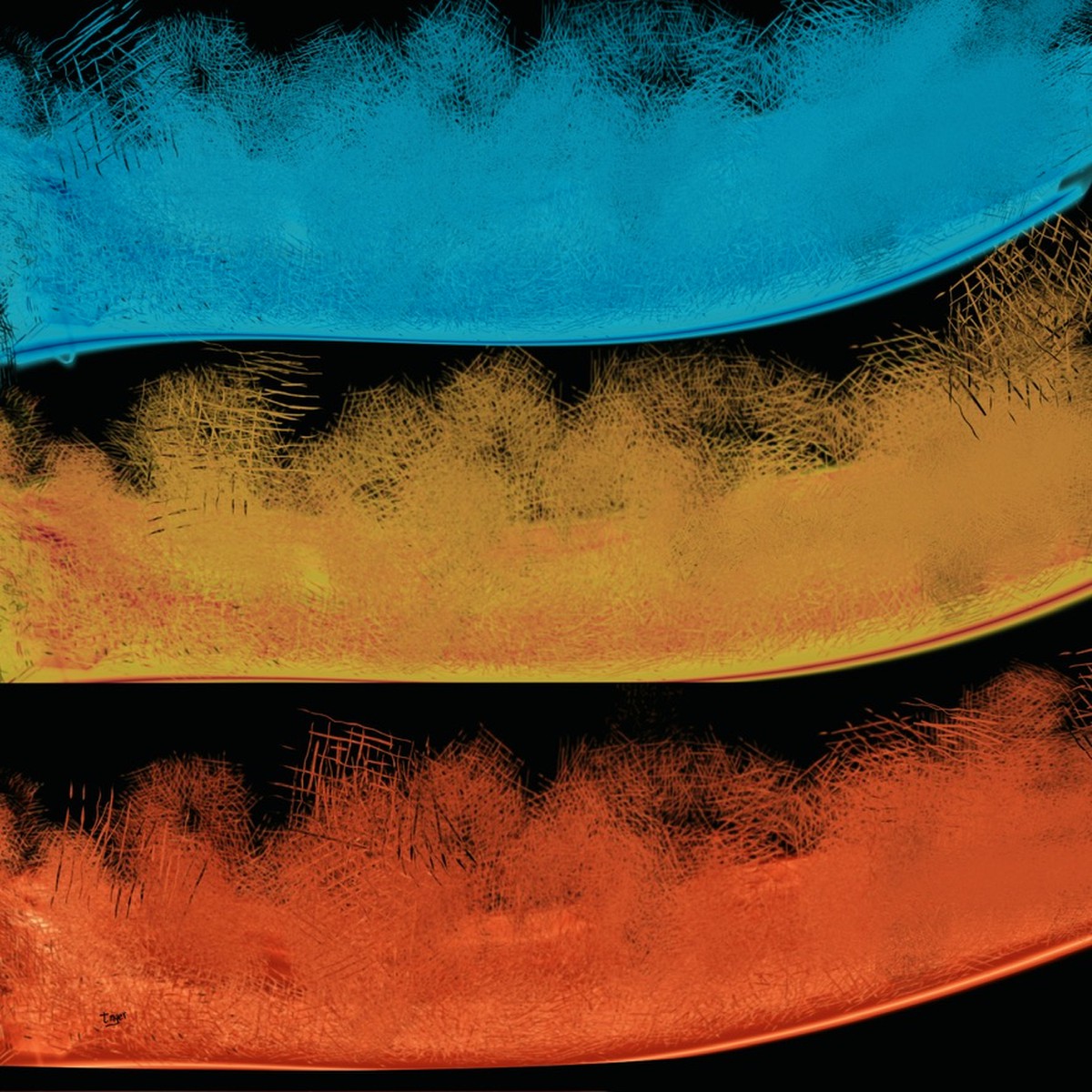 Abstract 5 — digital artwork by Tom Myer