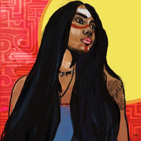 Beauty — digital artwork by Tom Myer