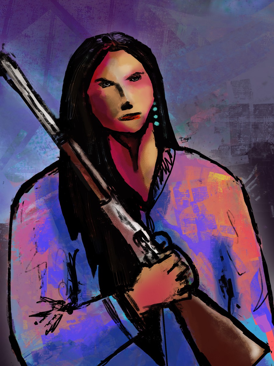 Defender — digital artwork by Tom Myer