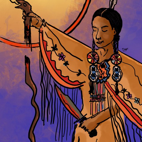 Destroy ICE — digital artwork by Tom Myer