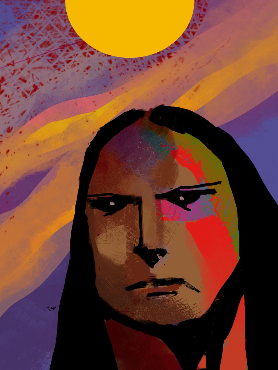 Determined — digital artwork by Tom Myer