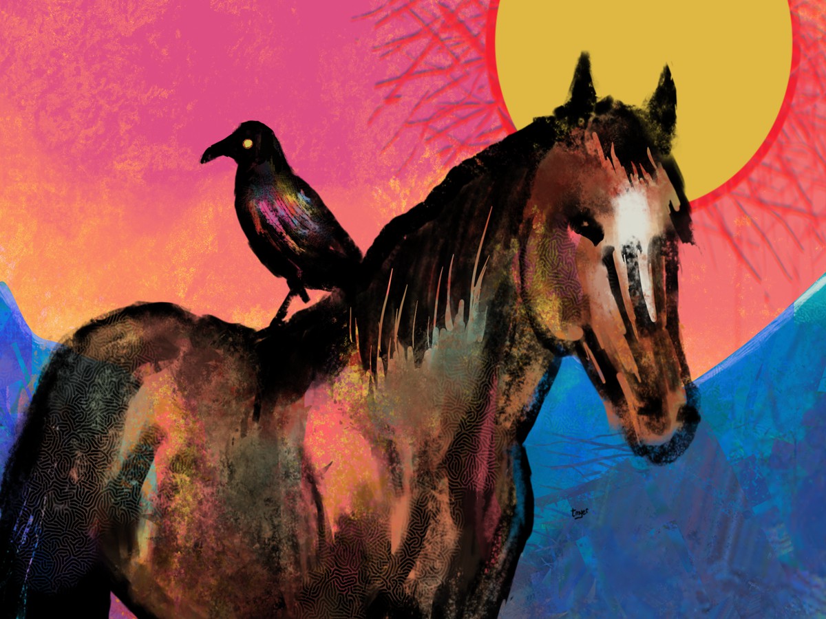 Friends — digital artwork by Tom Myer