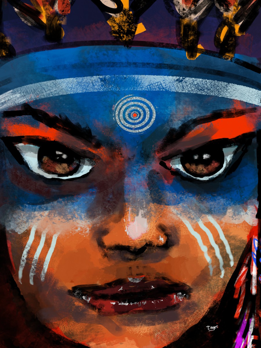 Fury — digital artwork by Tom Myer