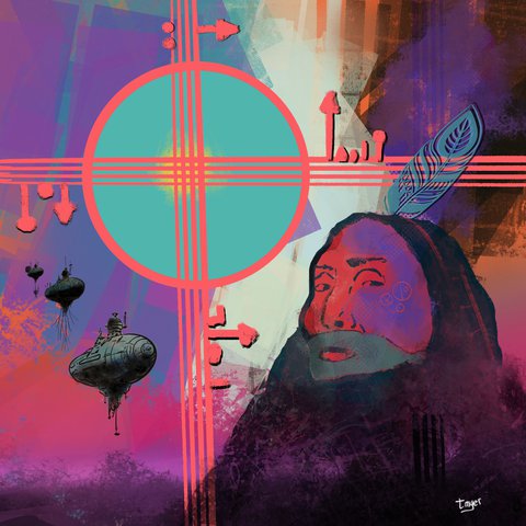 Futurism: Join the Fleet — digital artwork by Tom Myer