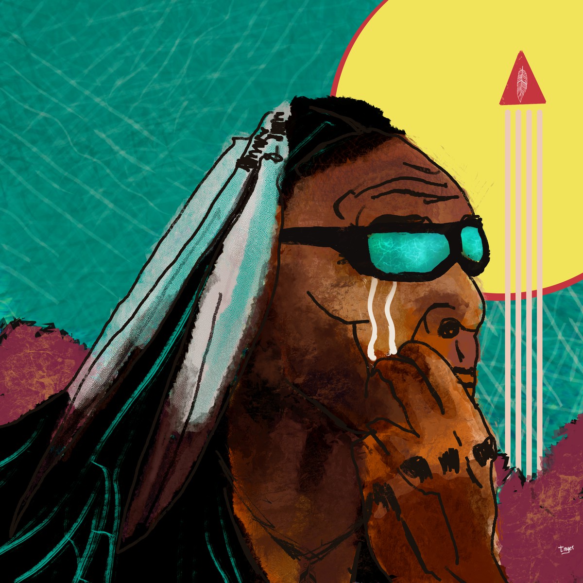 Futurism: Liftoff — digital artwork by Tom Myer