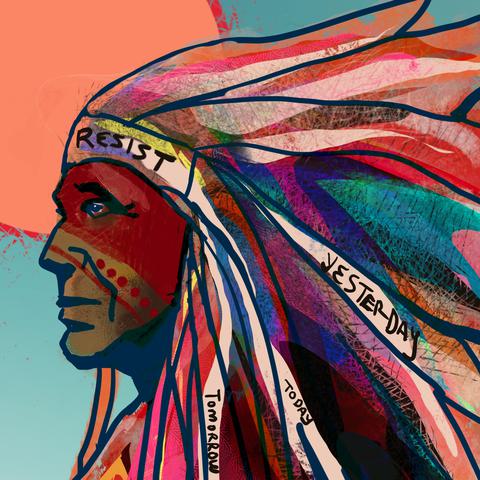 Resist: Yesterday, Today, Tomorrow — digital artwork by Tom Myer