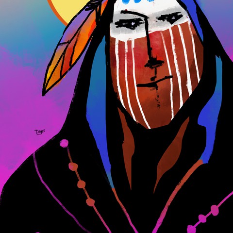 Uncle — digital artwork by Tom Myer