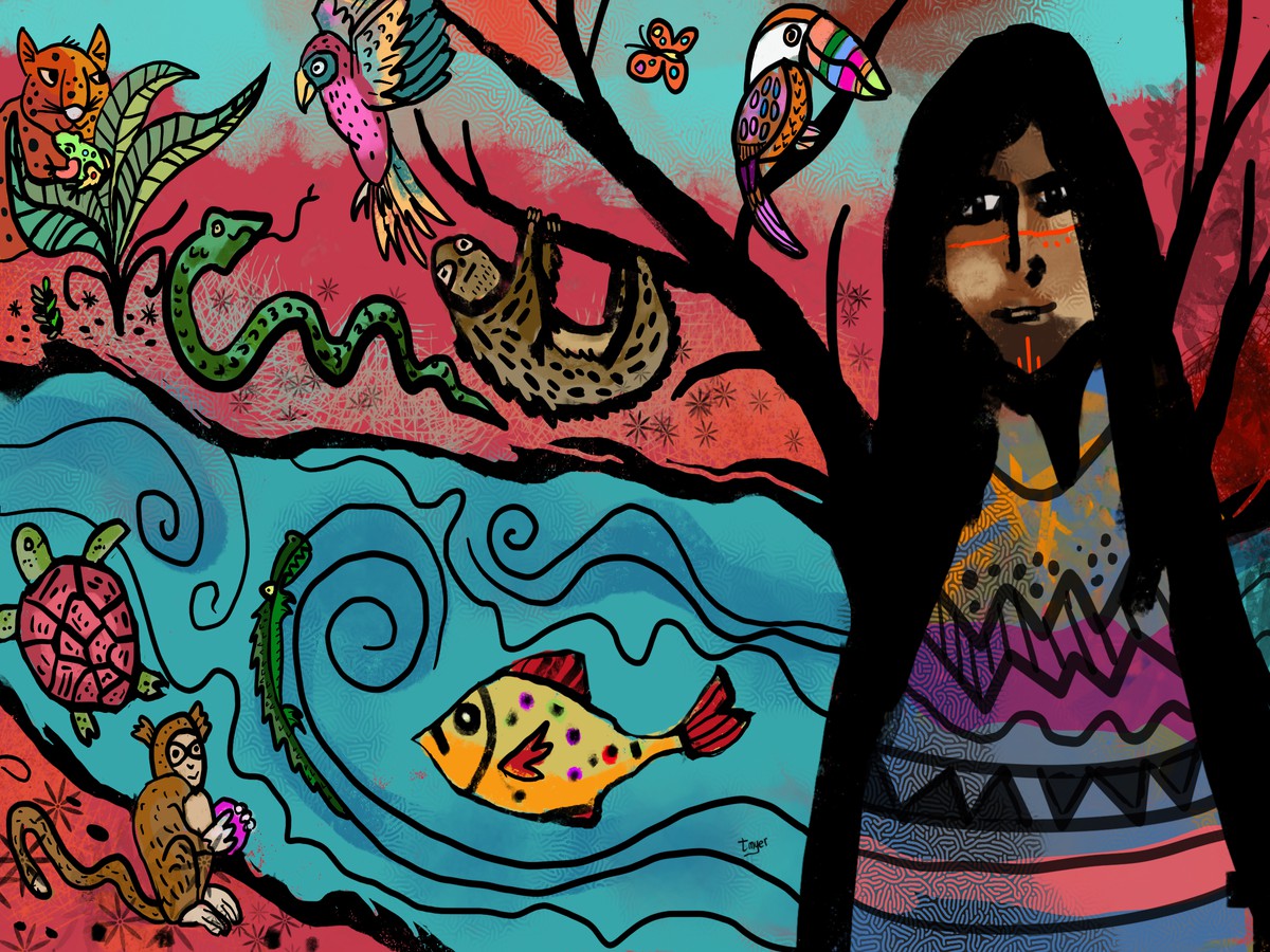 We Are All Connected — digital artwork by Tom Myer