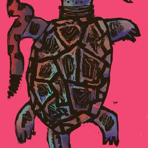 We Gonna Tread — digital artwork by Tom Myer